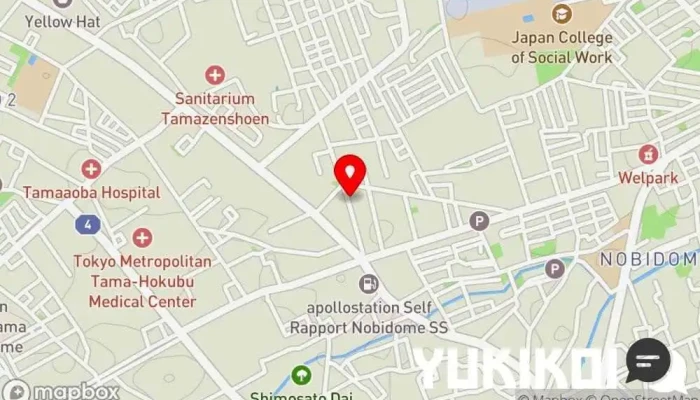 の地図 とんかつ せき とんかつ店 で 東村山市