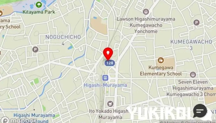 の地図 とん八 とんかつ店 で 東村山市