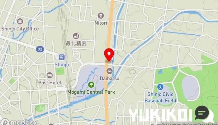 の地図 とん八 新庄駅東口店 とんかつ店, レストラン で 新庄市