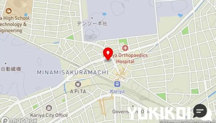 の地図 とん吉1号店 居酒屋 で 刈谷市