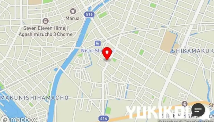 の地図 どい寿し 寿司店 で 姫路市
