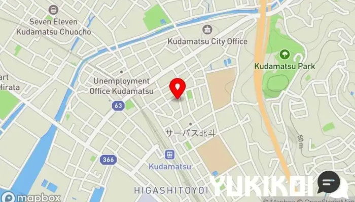 の地図 なかや レストラン で 下松市
