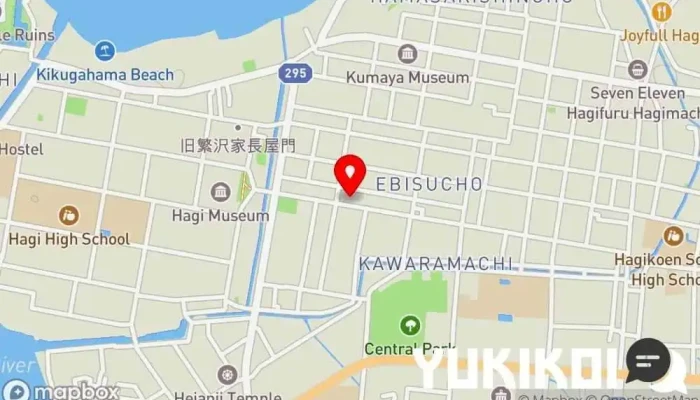 の地図 なめらかプリン専門店 萩ぷりん亭 スイーツ店, カフェ・喫茶, 菓子店, デザート ショップ, 土産物店, 観光名所 で 萩市