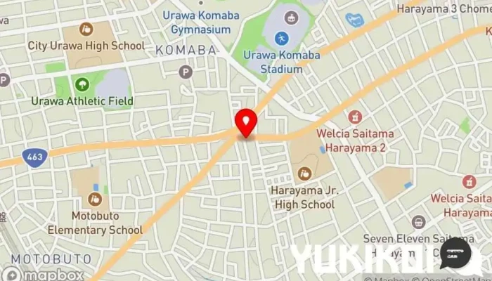 の地図 はしの 居酒屋 で さいたま市