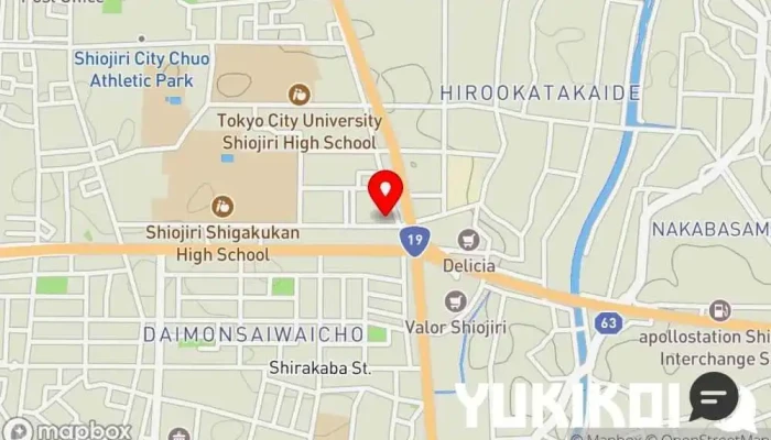 の地図 はち平 居酒屋 で 塩尻市