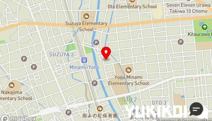の地図 はま寿司 南与野店 回転寿司店 で さいたま市