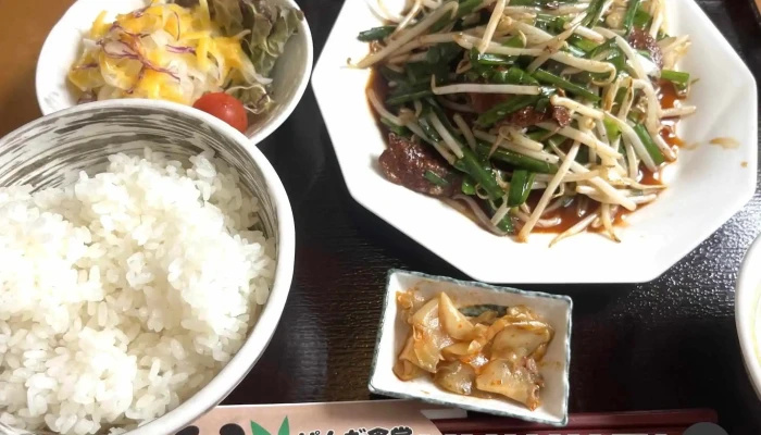 ぱんだ食堂 -  モンゴリアンビーフ - 益子町