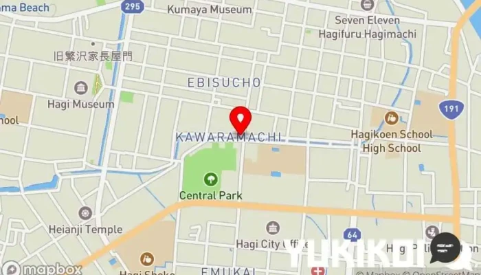 の地図 ひばり レストラン で 萩市