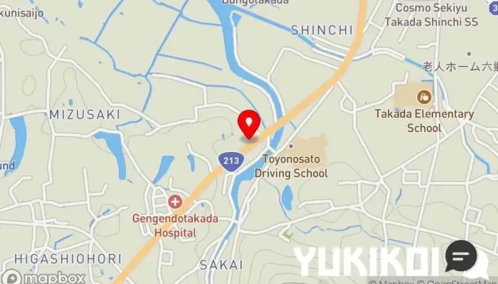 の地図 ふじやからあげ店 テイクアウトフライドチキン店, 鶏料理店 で 豊後高田市