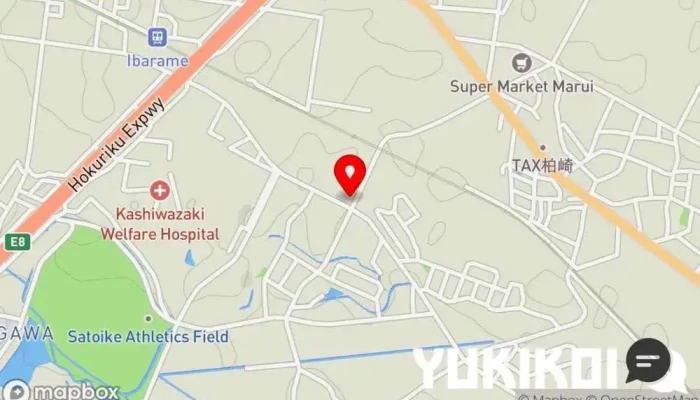 の地図 ふらんす亭 カレー店 で 柏崎市