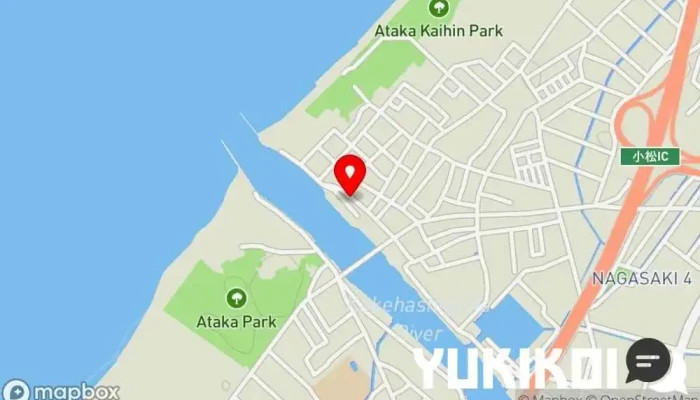 の地図 まつ家 会席・懐石料理店, 料亭 で 小松市