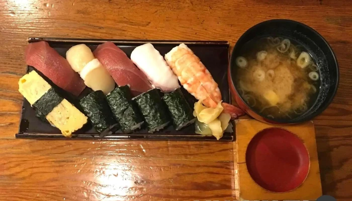 まとい鮨 -  スープ - 塩尻市