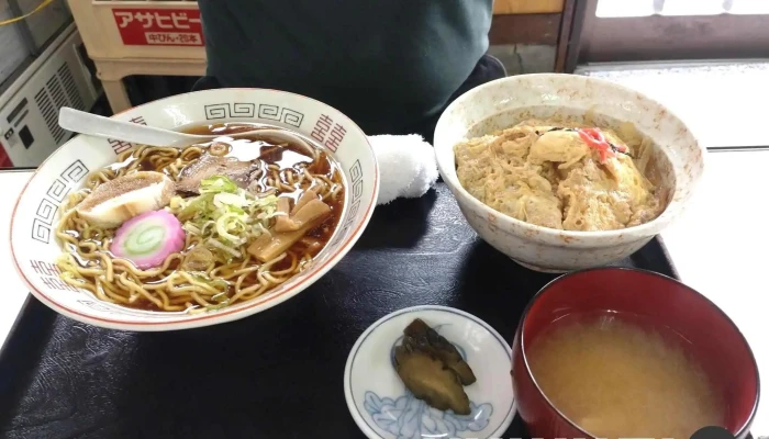まるとみ食堂 -  スープ - 芦別市