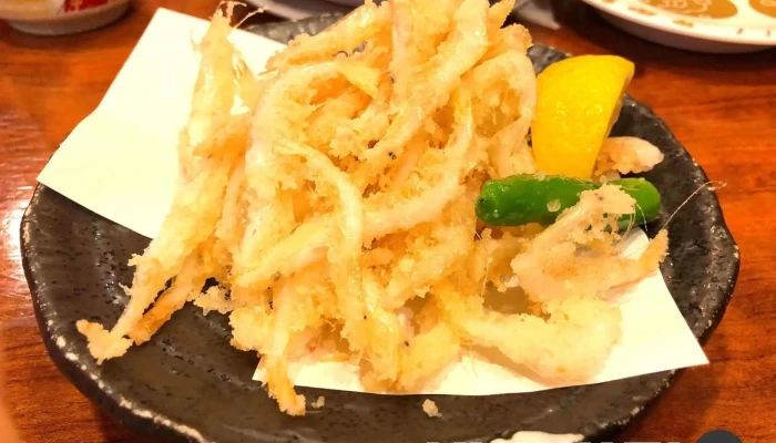 まわる寿し もりもり寿し 近江町店 -  天ぷら - 金沢市
