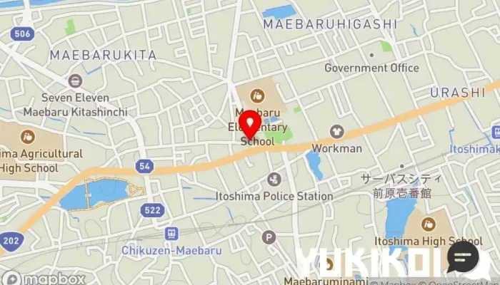 の地図 まんまる食堂 カレー店, 定食屋 で 糸島市