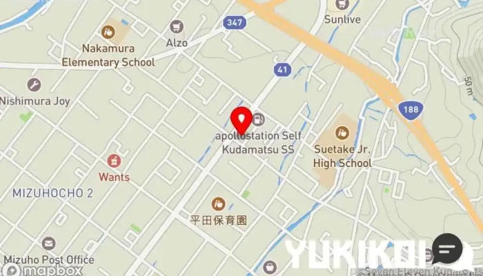 の地図 みほり峠 下松店 ファミリー レストラン で 下松市