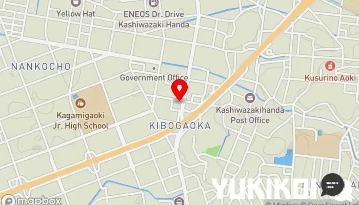 の地図 めんや 衛登 ラーメン屋 で 柏崎市