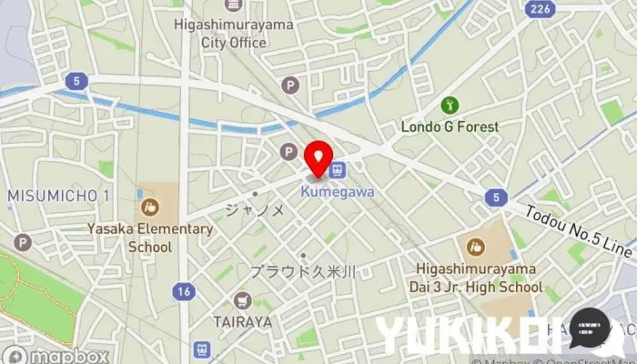 の地図 やきとりむらやま久米川店 居酒屋, 焼き鳥店 で 東村山市