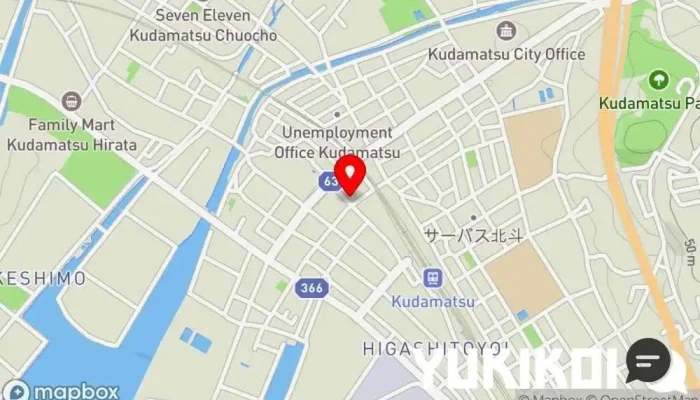 の地図 やきとり屋 河上 焼き鳥店 で 下松市