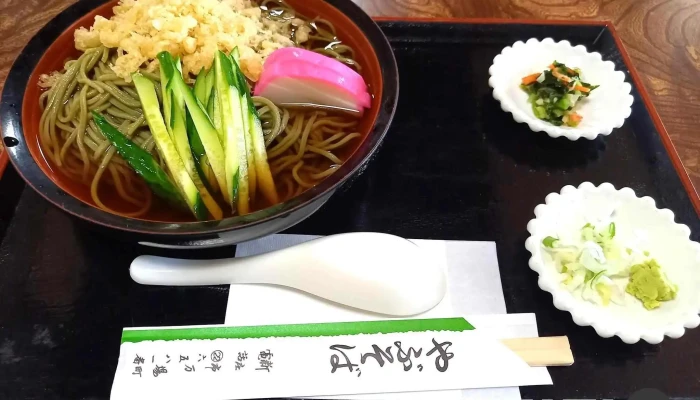 やぶそば -  スープ - 新庄市
