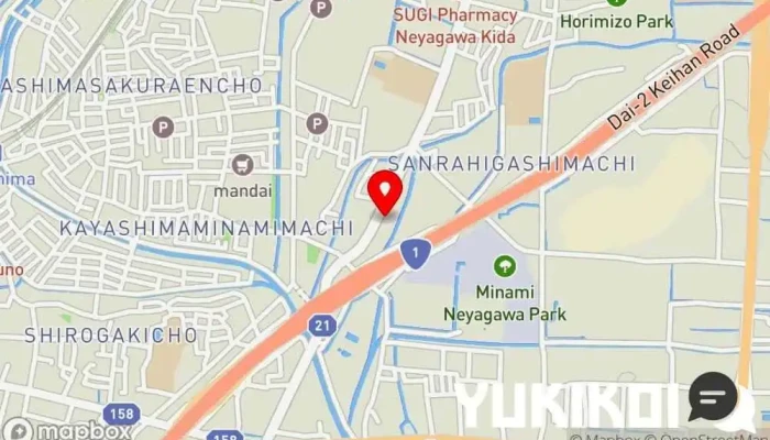 の地図 やよい軒 寝屋川讃良西町店 定食屋, 朝食レストラン, 鶏料理店, ファミリー レストラン, 和食店, テイクアウト, レストラン, 米レストラン, すき焼きレストラン, 洋食レストラン で 寝屋川市