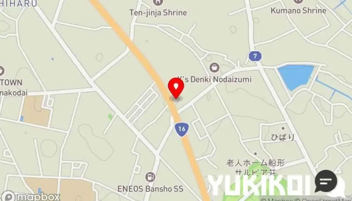 の地図 やよい軒 野田船形店 定食屋, 朝食レストラン, 鶏料理店, ファミリー レストラン, 和食店, テイクアウト, レストラン, 米レストラン, すき焼きレストラン, 洋食レストラン で 野田市