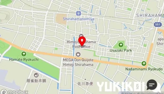 の地図 よし乃 和食店 で 姫路市