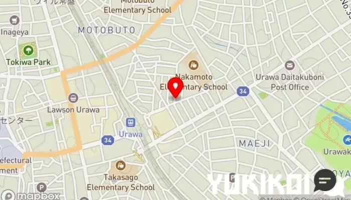 の地図 よし佳 寿司店, 純和食店, 和食店, テイクアウト寿司店, 手巻き寿司専門店 で さいたま市