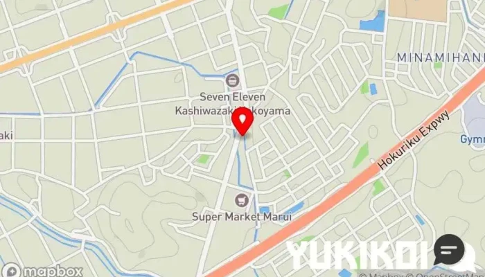 の地図 よねやま レストラン で 柏崎市