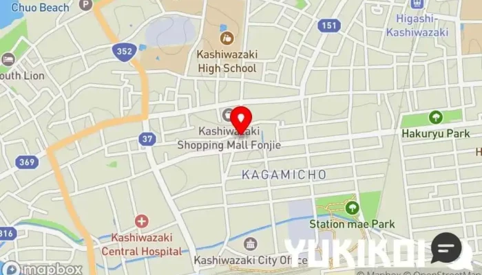 の地図 らくだや 居酒屋 で 柏崎市