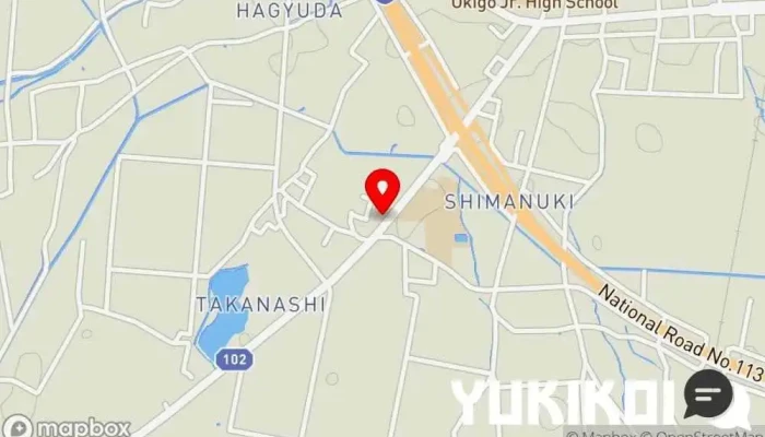 の地図 らーめん館くめ ラーメン屋 で 南陽市