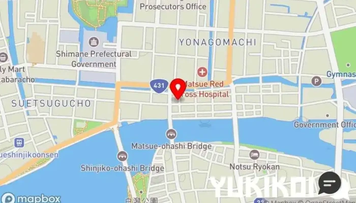 の地図 りょうり屋 もと 和食店, 居酒屋 で 松江市