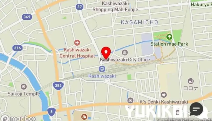 の地図 わか菜 居酒屋, 魚料理店, 和食店, 串焼き店, 肉料理店, モダン居酒屋レストラン, レストラン, シーフード・海鮮料理店 で 柏崎市
