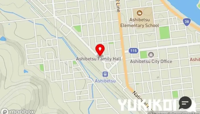 の地図 わらべ レストラン で 芦別市