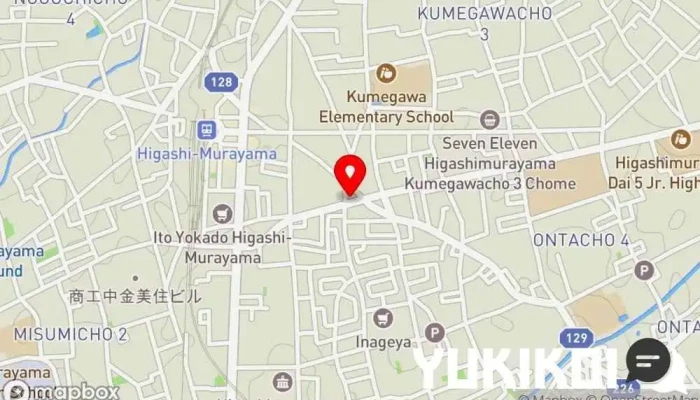 の地図 アジアン酒場 ABHIMANI アジア料理店, 東南アジア料理店 で 東村山市