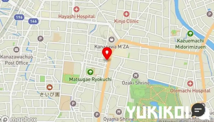 の地図 イルキャンティ 金沢 イタリア料理店, 居酒屋, 宅配/出前, テイクアウト, モダン居酒屋レストラン, ピザ店, レストラン, サラダ ショップ, 洋食レストラン, ワインバー で 金沢市