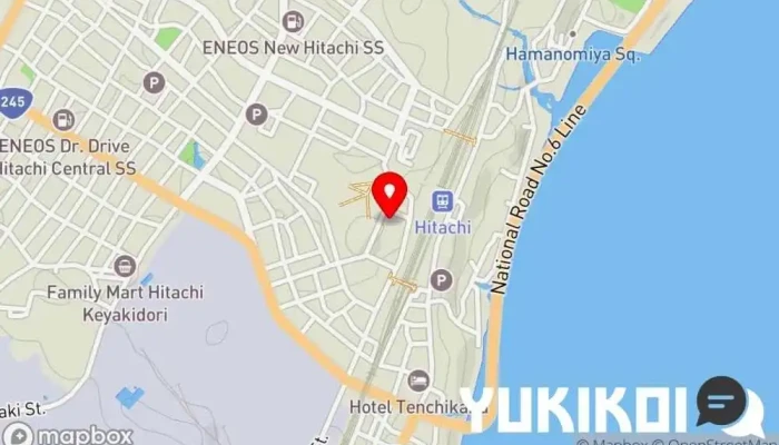 の地図 イルバンカーレ イタリア料理店 で 日立市