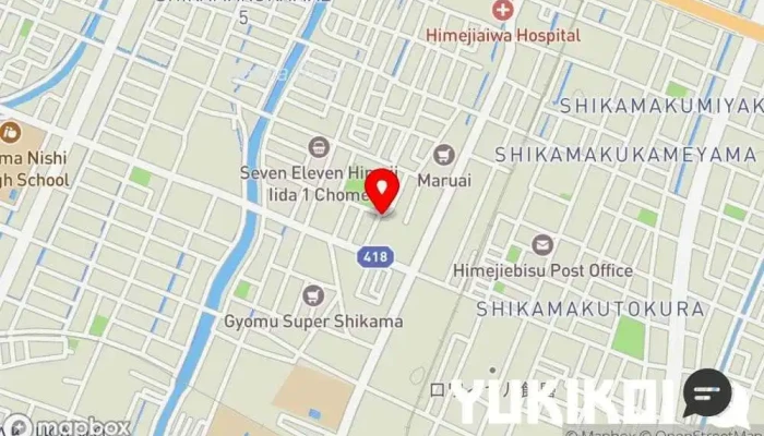 の地図 イルフォルノ イタリア料理店 で 姫路市