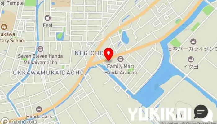 の地図 インドカレー・ヒマラヤ 亀崎店 インド料理店 で 半田市
