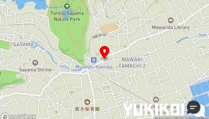 の地図 インド・ネパール レストラン ビハニ インド料理店 で 東村山市