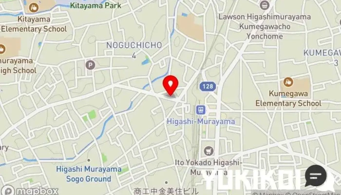 の地図 エベレスト・ロティー・カフェ ネパール料理店 で 東村山市