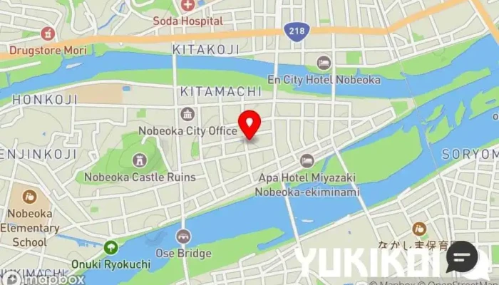 の地図 エルボン レストラン で 延岡市