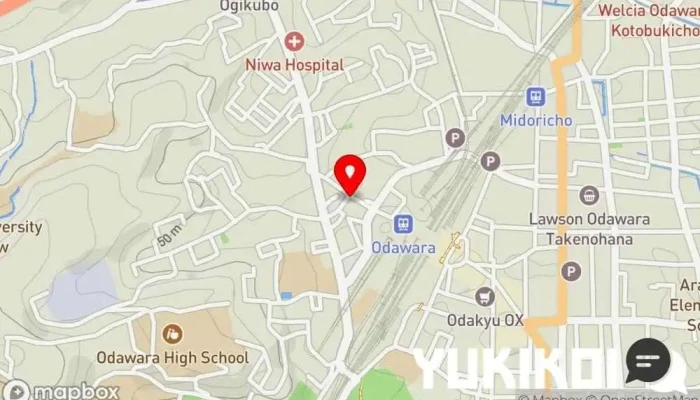 の地図 オステリア イル チエロ イタリア料理店 で 小田原市