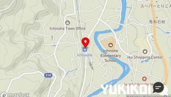 の地図 カフェ いちのへ日和 カフェ・喫茶 で 一戸町