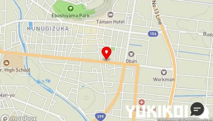 の地図 カフェレストラン パーク レストラン で 南陽市