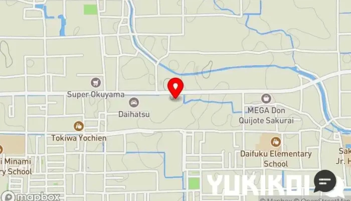 の地図 カプリチョーザ なら桜井大福店 (イエローハット中和幹線桜井店敷地内) イタリア料理店 で 桜井市