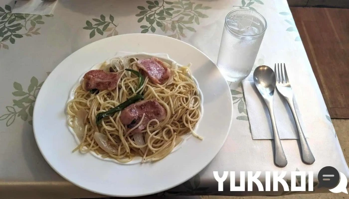 カレースパゲッティー 北緯45 スパゲッティ - 名寄市
