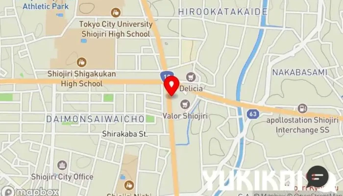 の地図 カレーハウス ケンドーン カレー店 で 塩尻市