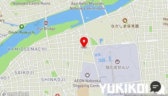 の地図 カレー専門店 ビーグルハウス カレー店 で 延岡市