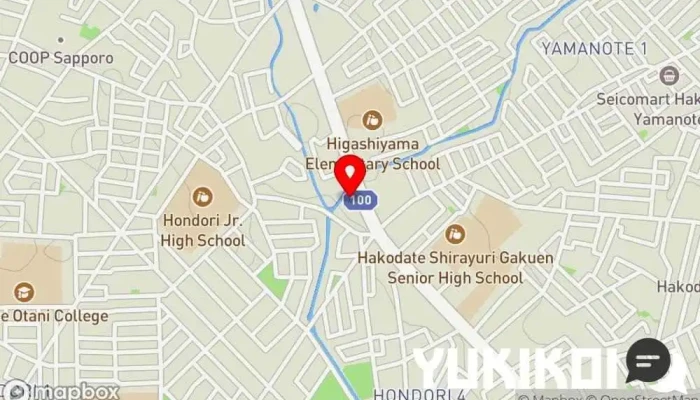 の地図 ガスト 函館鍛治店 ファミリー レストラン, 朝食レストラン, 日本式洋食レストラン, 宅配/出前, テイクアウト, レストラン, 洋食レストラン で 函館市
